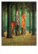 Ten (10) Magritte Lithographs (7 Sorts) Near Mint Condition.