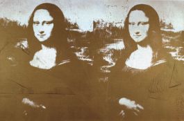 Andy Warhol 'Two Golden Mona Lisas' 1993