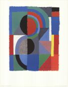 Sonia Delauney - 'Viertel' 1989 Certificate of Provenance.