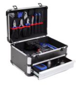 Aluminium Carrying Case Tool Box Drawer Type Tool Box Organiser Multifunctional Metal Tool Box