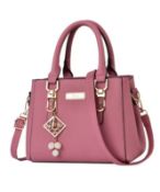 Your Perfect Everyday Companion – Stylish & Versatile Handbag! Pink