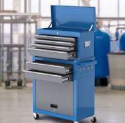 Large 8 Drawers Tool Chest, Rolling Tool Chest With Wheels,Heavy Duty Tool Storage Cabinet. RRP £...