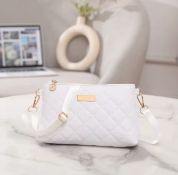 Stylish Simple Versatile Small Square Bag Solid Shoulder Messenger Bag