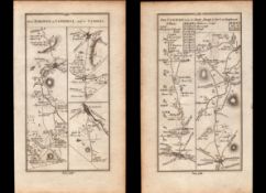 Ireland Rare Antique 1777 Map Limerick to Clonmel and to Cashel Tipperary