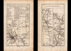 Ireland Rare Antique 1777 Detailed Road Map From Dublin To Sligo-60.