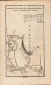 Ireland Rare Antique 1777 Map Road from Dublin to Enniskillen & Sligo-54