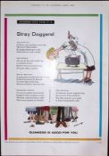 Guinness 1961 Original 64 Years-Old Print Stray Doggerel -G.E. 3388