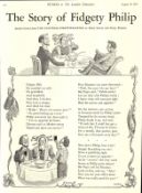Guinness 86 Years-Old Advert 1939 86 Years Ols Fidgety Philip Print: GE.492.D