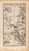 Ireland Rare Antique 1777 Map Slane Castle To Navan & Kells-264