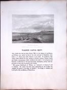 Kent-Walmer Castle J.M.W Turner Views from a Southern Coast Rare Engraving-49