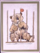 Cecil Aldin Antique Zoo Babies Scarce Illustration “Little Brown Bear”-12