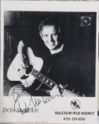 Don McLean Original Signature