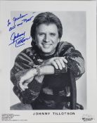 Johnny Tillotson Original Signature