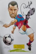 Paul McGrath Original Signature