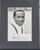 Brian Lara Original Signature