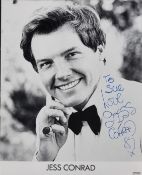 Jess Conrad Original Signature