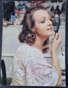 Penelope Keith Original Signature