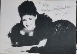 Anita Dobson Original Signature