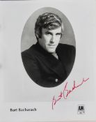 Burt Bacharach Original Signature