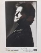 Cliff Richard Original Signature