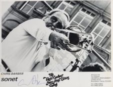 Chris Barber Original Signature