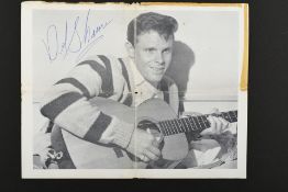 Del Shannon (1934-1990) Original Signature