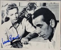 Lauren Bacall Original Signature