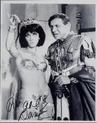 Amanda Barrie Original Signature