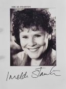 Imelda Staunton Original Signature