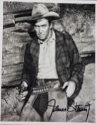 James Stewart Original Signature