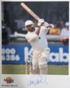 Graham Gooch Original Signature