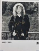 Mick Hucknall Original Signature