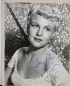 Peggy Lee Original Signature