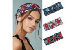 9 x 3 Pack Headbands, Yoga, Sweatband Sport Elastic Hair Bands Total RRP £116.91 Lb39