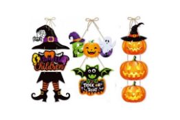 14 x Halloween Hanging Door Signs