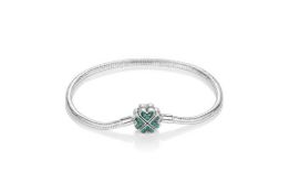 10 x Sterling Silver Snake Bracelets RRP £27.06 ea L14b