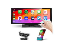 Wireless Carplay Android Auto Screen, 10.26 inch 1080P