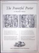 Guinness 68 Years-Old Advert 1957 The Powerful Porter Print: G.E.2452-A