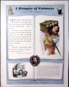 Guinness 70 Years-Old Advert 1955 Hamper of Guinness G.E.2438-B