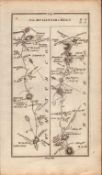 Ireland Rare Antique 1777 Map Mullingar to Kells Trim Athboy Navan-246