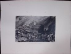 J.M.W Turner Rare “St Catherines Hill Guildford” 1873 Picturesque Views in England-62