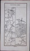 Ireland 245 Years -Old Antique Road Map Kilfenora Clare to Kilrush-208