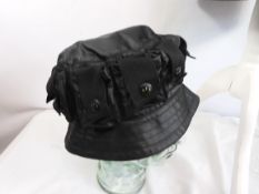 MJB Marc Jaques Burton Black Grenade Pocket Bucket Hat, Size L Sold Out