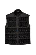 MJB Marc Jaques Burton Lucio Black Hero Amp Vest, Online Price £1135, Size M