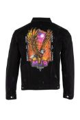 MJB Marc Jaques Burton Vintage Eagle Pax Denim Jacket, Online Price £505, Size XS (44).