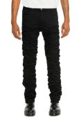 MJB Marc Jaques Burton Black Stack Pants, Punk Pocket, Online Price £365, Size 36