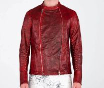 MJB Marc Jaques Burton Vintage Guns N Roses Biker Jacket, Online Price £1000, Size Large (50).