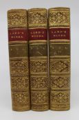 The Works of Charles Lamb – Three Volumes, 1868