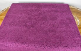 Pair of IKEA ÅDUM Rugs – Purple – 133 × 195 cm (4'4