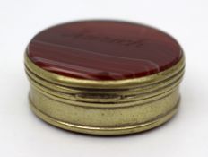 Antique Swiss Souvenir Agate Box – Zurich, c.1900